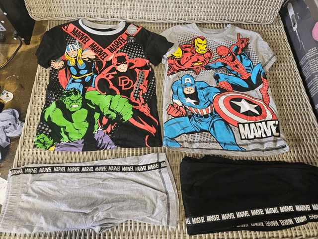 Marvel 4 piece PJ Set bundle deal