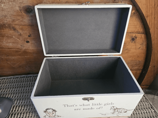 Shabby Chic Toy Storage Box 