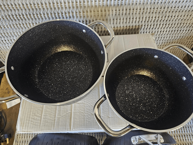 O.m.s 7pcs pan set (black)