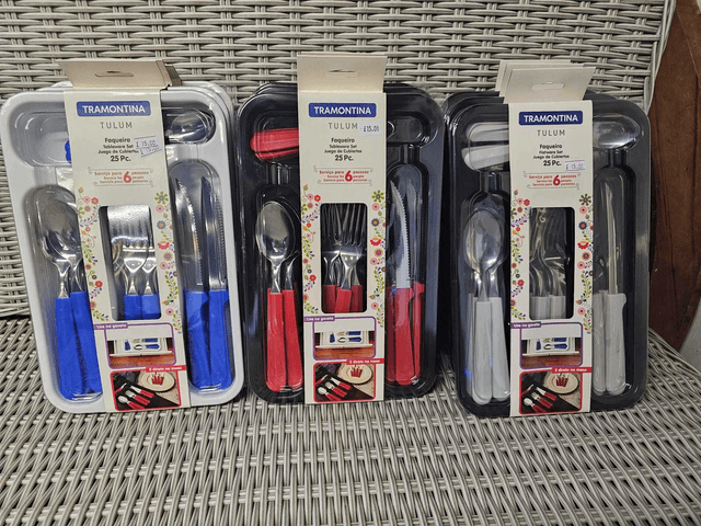 25 pcs cutlery set